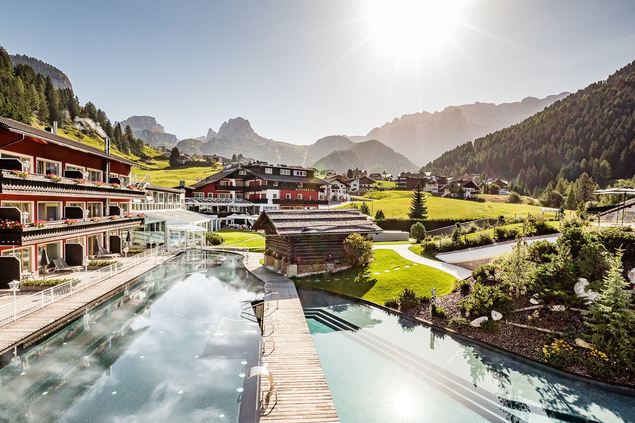Image- und Hotelfotografie für das Hotel Alpenroyal in Wolkenstein